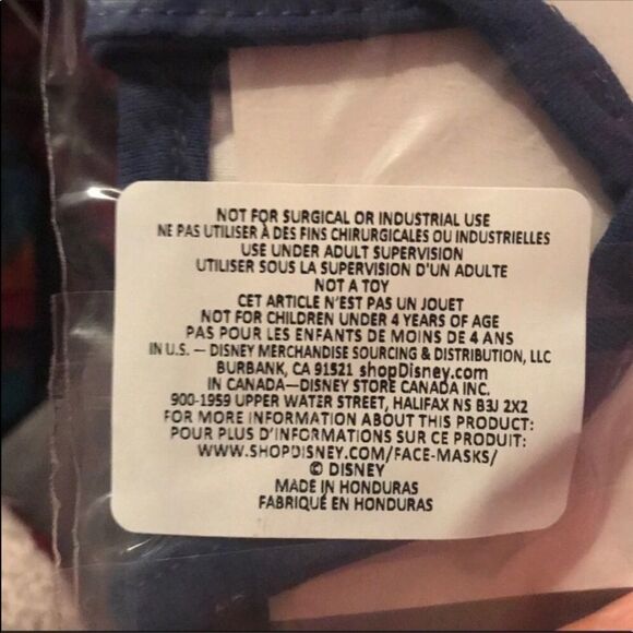 Disney Stitch Face Mask - Picture 4 of 4